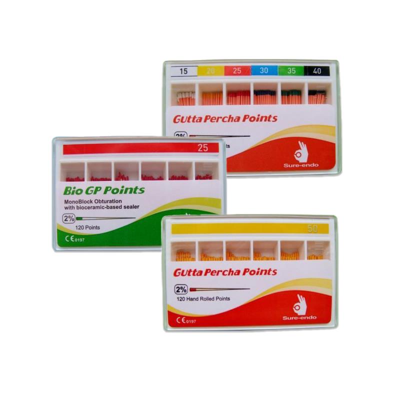 Штифты гуттаперчевые №55 120шт Sure Endo купить