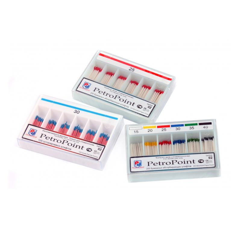 Штифты гуттаперчевые 06 №40 60шт Dispodent купить